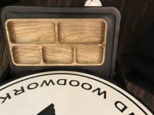 Valet Tray, Hackberry, Black Walnut - Image 3