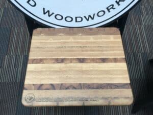 Durable end-grain Hickory cutting board - Image 2