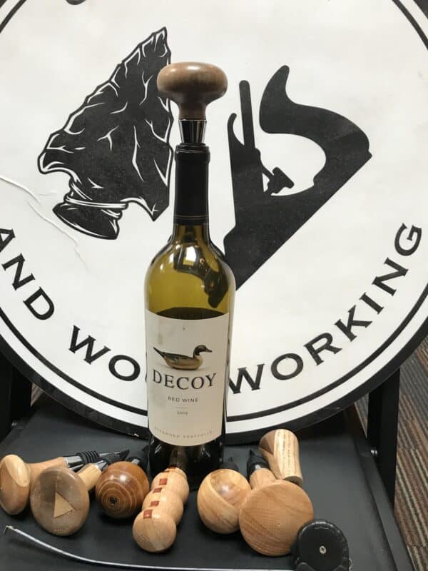 Wine bottle stopper